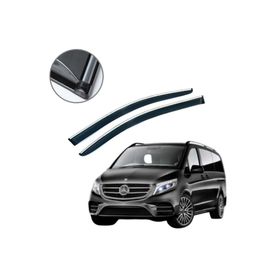 Carmind Mercedes Vito 2016-2021 2'li Krom Çıtalı Cam Rüzgarlığı