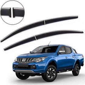 Carmind Mitsubishi L200 Triton 2016-2019 Krom Çıtalı Cam Rüzgarlığı
