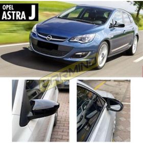 Carmind Opel Astra J 2009-2015 Batman Yarasa Piano Black Ayna Kapağı