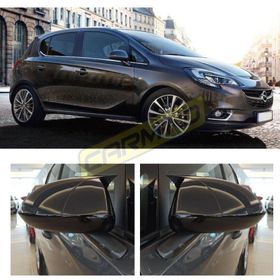 Carmind Opel Corsa E 2014-2019 Batman Yarasa Piano Black Ayna Kapağı