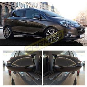 Carmind Opel Corsa E 2014-2019 Batman Yarasa Piano Black Ayna Kapağı