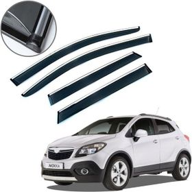 Carmind Opel Mokka 2012-2019 Krom Çıtalı Cam Rüzgarlığı