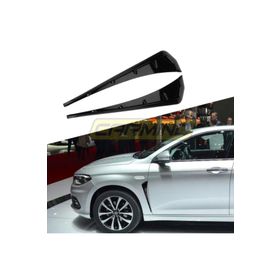 Carmind Piano Black 2 Adet Fiat Egea Yan Çamurluk Venti