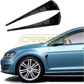 Carmind Piano Black 2 Adet Volkswagen Golf 7 Yan Çamurluk Venti
