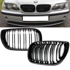 Carmind Piano Black 2002-2004 Bmw E46 Ön Panjur Izgara