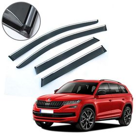 Carmind Skoda Kodiaq 2017 Sonrası Krom Çıtalı Cam Rüzgarlığı