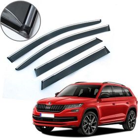 Carmind Skoda Kodiaq 2017 Sonrası Krom Çıtalı Cam Rüzgarlığı