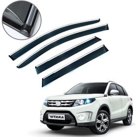 Carmind Suzuki Vitara 2016-2020 Krom Çıtalı Cam Rüzgarlığı