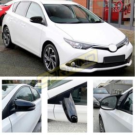 Carmind Toyota Auris 2013-2018 Batman Piano Black Ayna Kapağı
