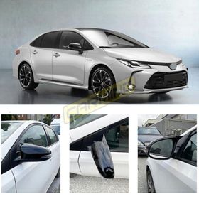 Carmind Toyota Corolla 2019-2021 Batman Piano Black Ayna Kapağı