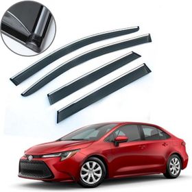 Carmind Toyota Corolla 2019 Sonrası Krom Çıtalı Cam Rüzgarlığı