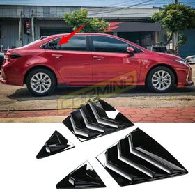 Carmind Toyota Corolla Piano Black 2019-2021 Kelebek Cam Vizörü