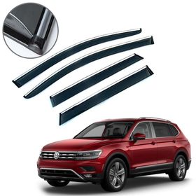 Carmind Volkswagen Tiguan 2016-2020 Krom Çıtalı Cam Rüzgarlığı