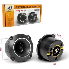 Carmon PRO-T27 7.5 cm 200W 2 Adet Tweeter