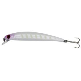 Carnassier 9 cm Beyaz Lila Sert Sahte Yem