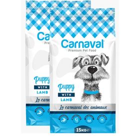 Carnaval 2x15 kg Kuzu Etli Yavru Köpek Maması