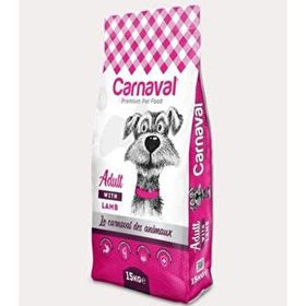 Carnaval Premium Kuzu Etli ve Pirinçli Yetişkinler İçin 15 kg Köpek Maması