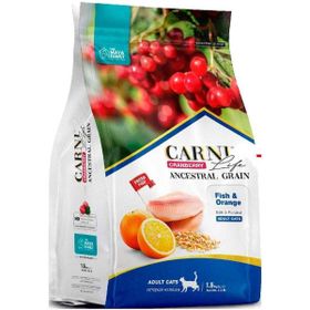 Carni Life 1.5 kg Balık Portakal ve Kızılcıklı Yetişkin Kedi Maması