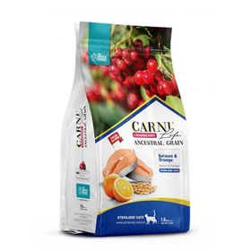 Carni Life 1.5 kg Kısırlaştırılmış Cranberry Ancestral Grain Salmon & Orange Yetişkin Kedi Maması