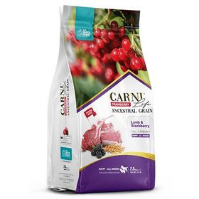 Carni Life 2,5 kg Düşük Tahıllı Taze Kuzu Etli Küçük Irk Yavru Köpek Maması