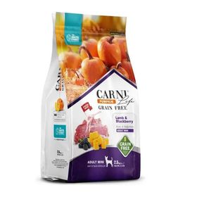 Carni Life 2,5 kg Pumpkin Grain Free Kuzu & Böğürtlen Adult Mini Tahılsız Yetişkin Köpek Maması