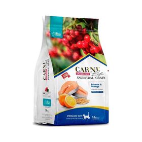 Carni Life 5 kg Somon Portakal ve Kızılcıklı Kısırlaştırılmış Yetişkin Kedi Maması