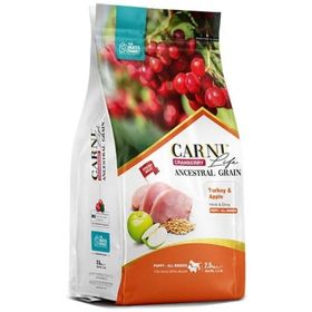 Carni Life Az Tahıllı Hindi Elma ve Kızılcıklı 2.5 kg Yaşlı Köpek Maması