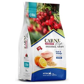 Carni Life Kitten 10 kg Balık/Portakal Kedi Maması