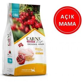 Carni Life Narlı Kızılcıklı ve Tavuk Etli 1 kg Açık Kısır Kedi Maması