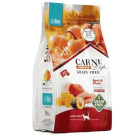 Carni Life Pumpkin Grain Free Tahılsız Sığır Erik 1.5 KG Yetişkin Kedi Maması