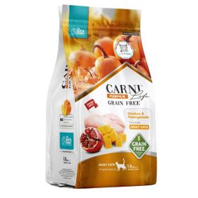 Carni Life Pumpkin Grain Free Tahılsız Tavuk Nar 1.5 kg Yetişkin Kedi Maması