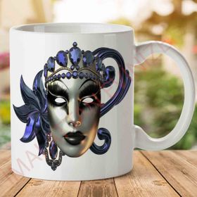 Carnival Mask Baskılı Kupa Bardak