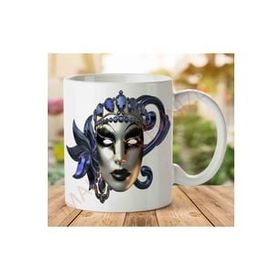 Carnival Mask Baskılı Kupa Bardak