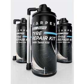 Carpex 300 ml 3'lü Lastik Tamir Kiti Sprey