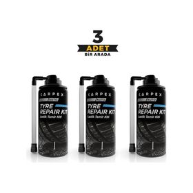Carpex 300 ml 3'lü Lastik Tamir Kiti Sprey