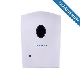 Carpex Otomatik Sensörlü Hazneli Beyaz Köpük Sabun Dispenseri