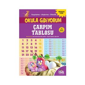 Çarpım Tablosu-Okula Gidiyorum-Kolektif