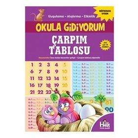 Çarpım Tablosu-Okula Gidiyorum-Kolektif