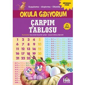 Çarpım Tablosu-Okula Gidiyorum-Kolektif