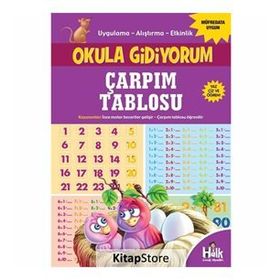 Çarpım Tablosu-Okula Gidiyorum-Kolektif