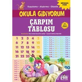 Çarpım Tablosu-Okula Gidiyorum-Kolektif