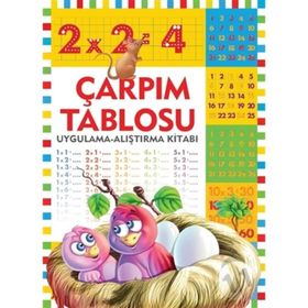 Çarpım Tablosu Uygulama-Alıştırma Kitabı-Kolektif
