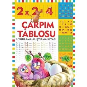 Çarpım Tablosu Uygulama-Alıştırma Kitabı-Kolektif