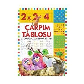 Çarpım Tablosu Uygulama-Alıştırma Kitabı-Kolektif