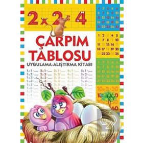 Çarpım Tablosu Uygulama-Alıştırma Kitabı-Kolektif