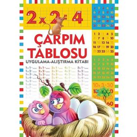 Çarpım Tablosu Uygulama-Alıştırma Kitabı-Kolektif
