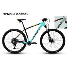 Carraro 29J Big 2911 Mat Yeşil Siyah Kırmızı 48 Kadro Dağ Bisikleti