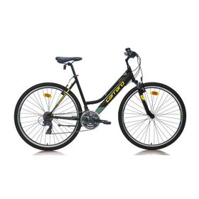 Carraro Active 292 V Fren 21 Vites 28 Jant Siyah Sarı Yeşil 46 Kadro Şehir Bisikleti