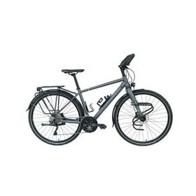 Carraro CR-T World 460H HD 28 Jant 22 Vites Mat Antrasit Kırmızı Erkek Şehir Bisikleti