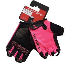 Carraro CRO-004 Pembe Kısa Parmak Eldiven